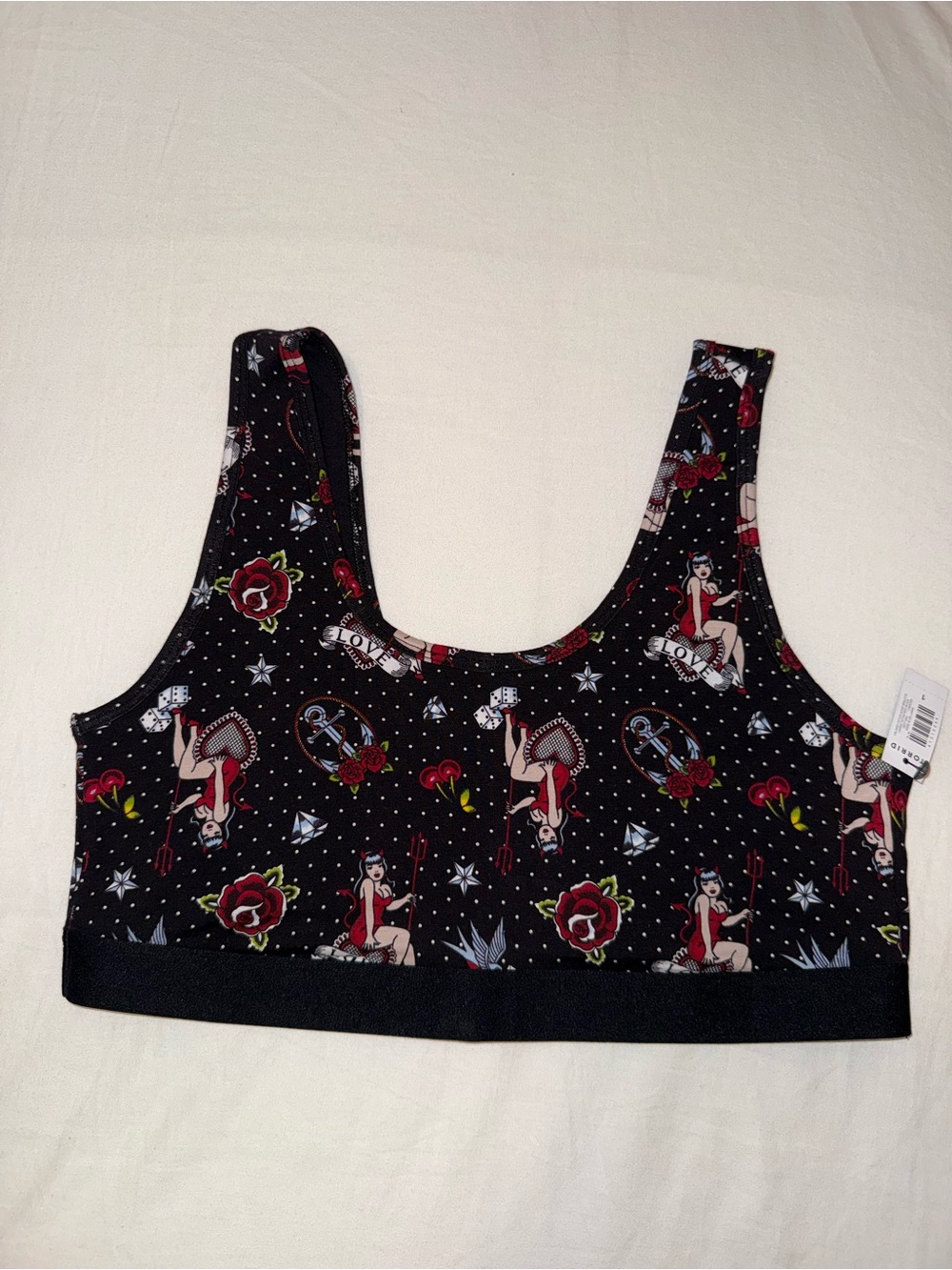Torrid Scoop Neck Lace Bralette size 1X
